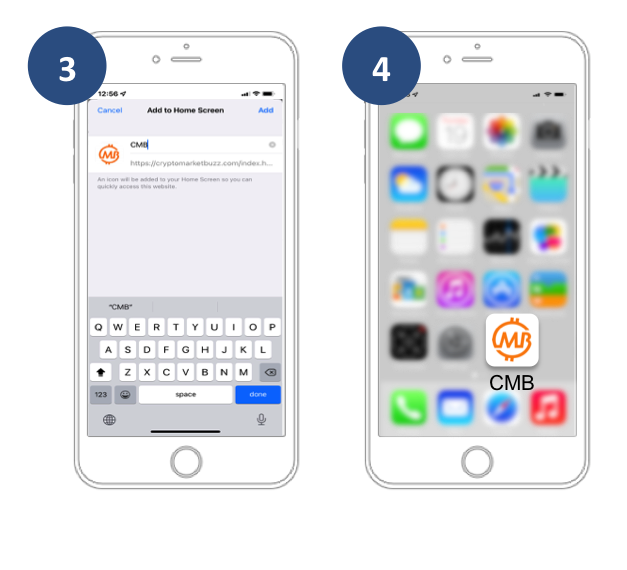 Adding CMB to Your Home Screen
